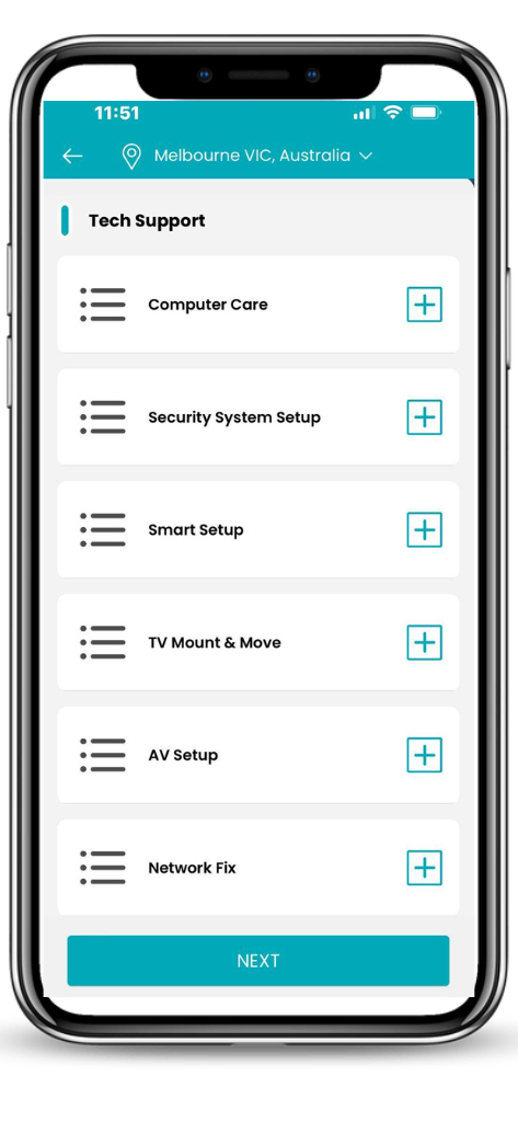Orderoo app tech support page