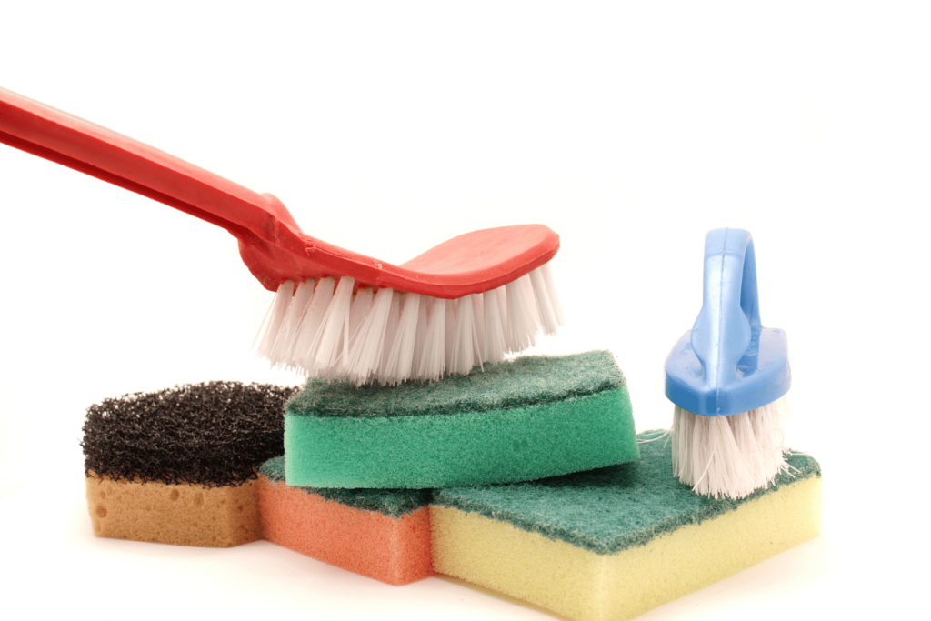 Scrubbing Brushes and Sponges