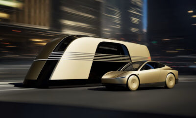 Tesla FSD Robovan and Cybercab