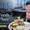 The Fresh Fish Place in Port Lincoln featuring Michelle, award-winning seafood and 2026 Best Fish ’N Chips trophy